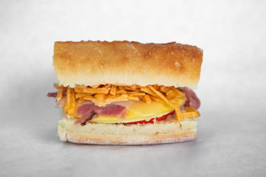 Big Star Sandwich Fresh Egg,Corned Beef,Swiss