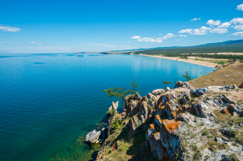 День у «славного моря», Байкал в поселке Листвянка