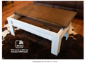 Concealment Coffee Table with NWTF Medallion