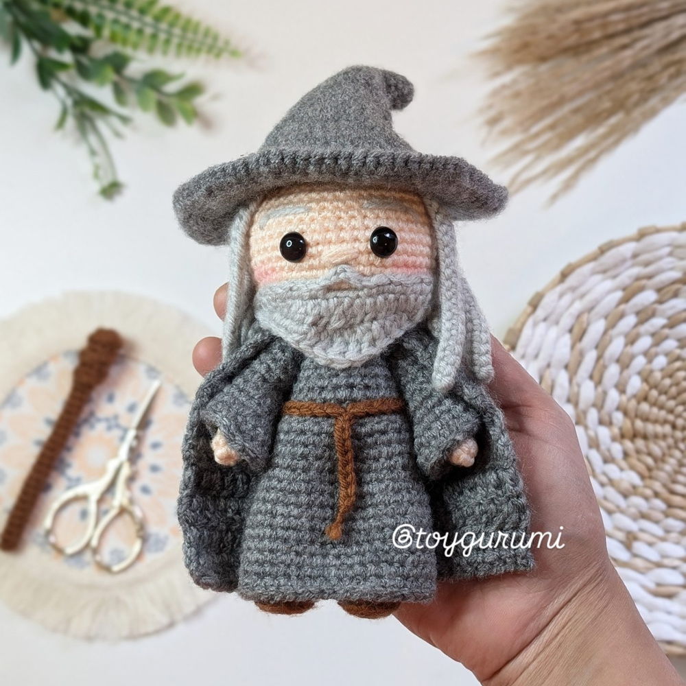 LOTR Gandalf Amigurumi