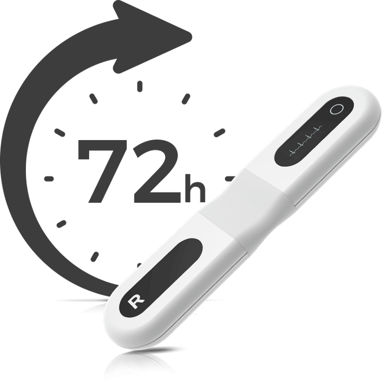 wellue 72-hour holter monitor 