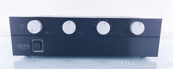 Acurus  DIA 100 MK II Stereo Integrated Amplifier; MK2 ...