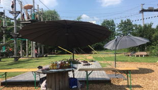 querfeldein hochseilgarten picknick