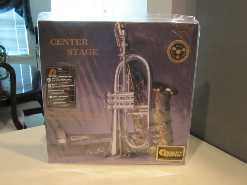 NATIONAL SYMPHONIC WINDS CENTER STAGE, WILSON AUDIO, QUALITY LP