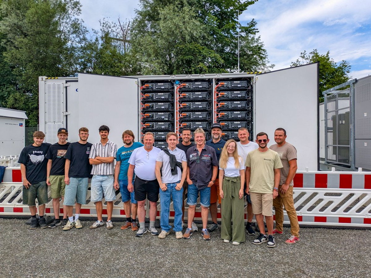 Foto Epple PV-Team Eröffnung Großspeicher