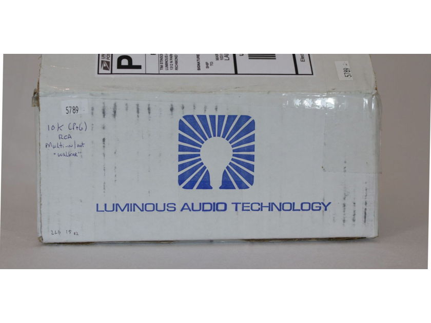 Luminous Audio Axiom 2 Passive Preamplifier + Walker mod + P&G Volume - AS NEW