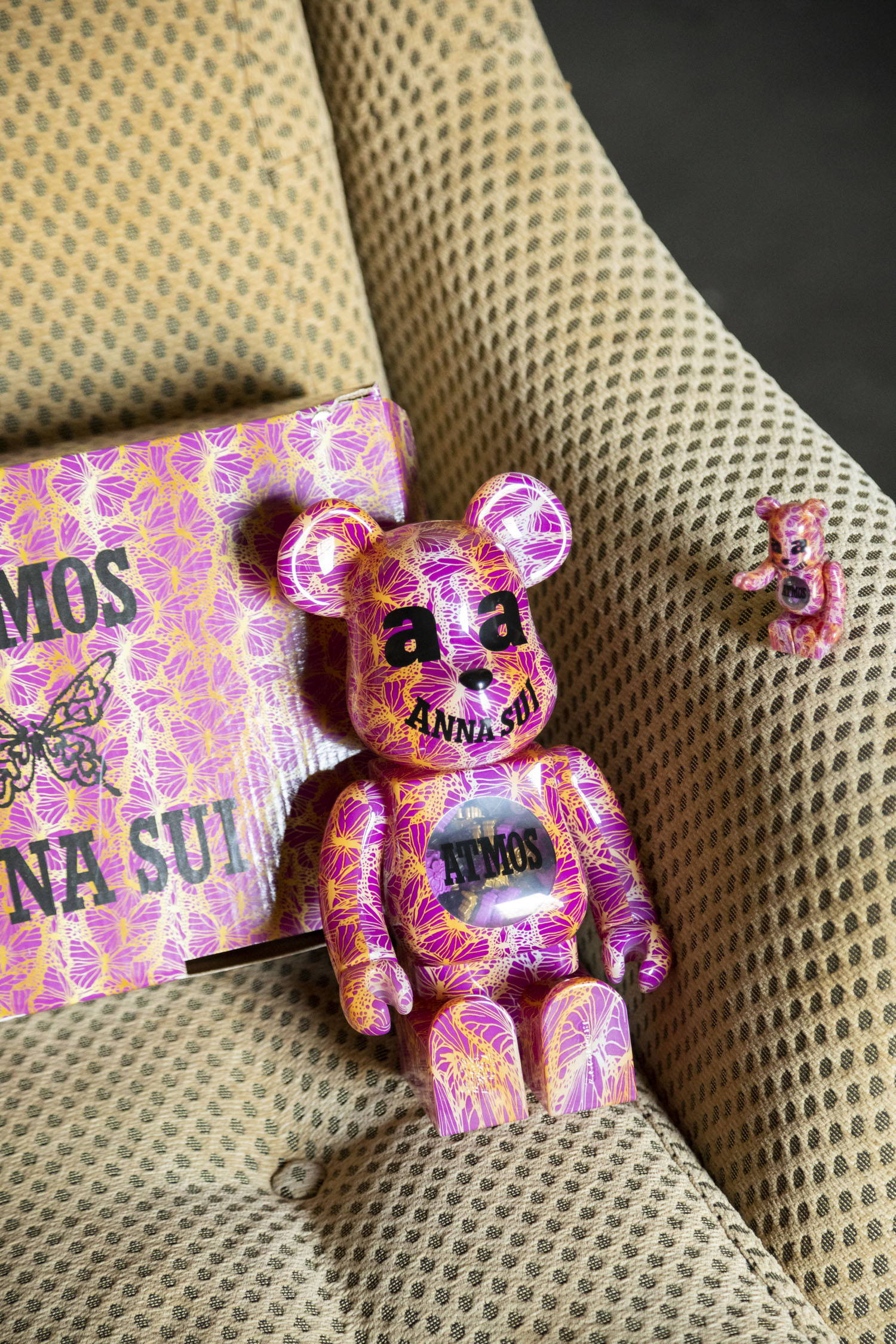 MEDICOM TOY BE@RBRICK atmos x ANNA SUI 100% & 400% – アナ スイ ジャパン 公式ウェブストア