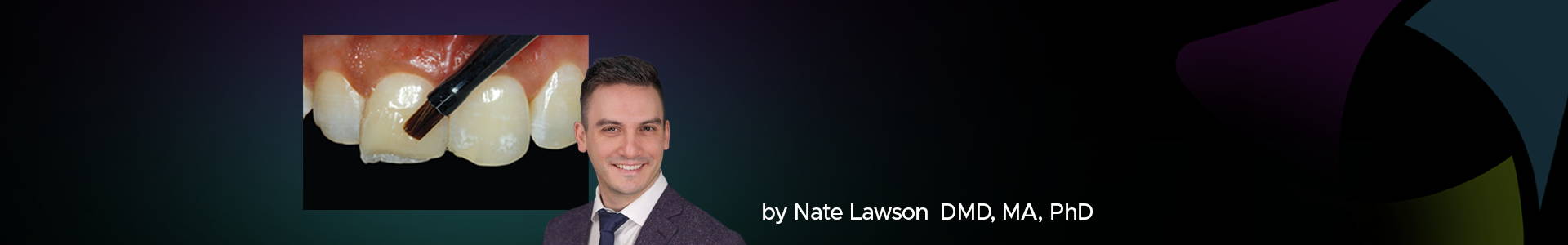 blog banner featuring Dr Nate Lawson and a clinical image in the back
