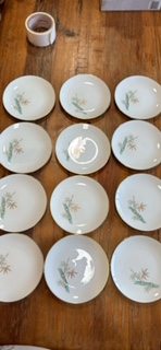 Noritake Vintage Dinner Set Design Canton Bamboo Pattern - Image 4