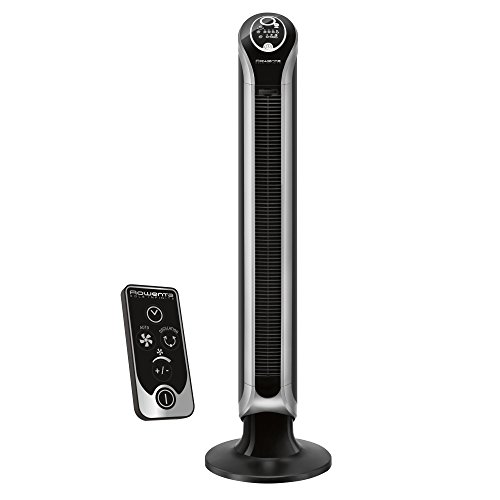 Rowenta Tower Fan vs Homech Oscillating Tower Fan Slant