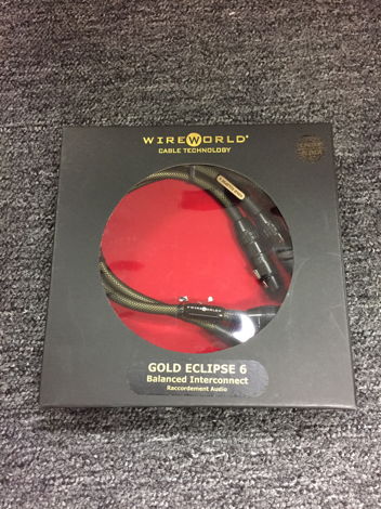 Wireworld golden eclipse series 6 1 meter xlr NEW