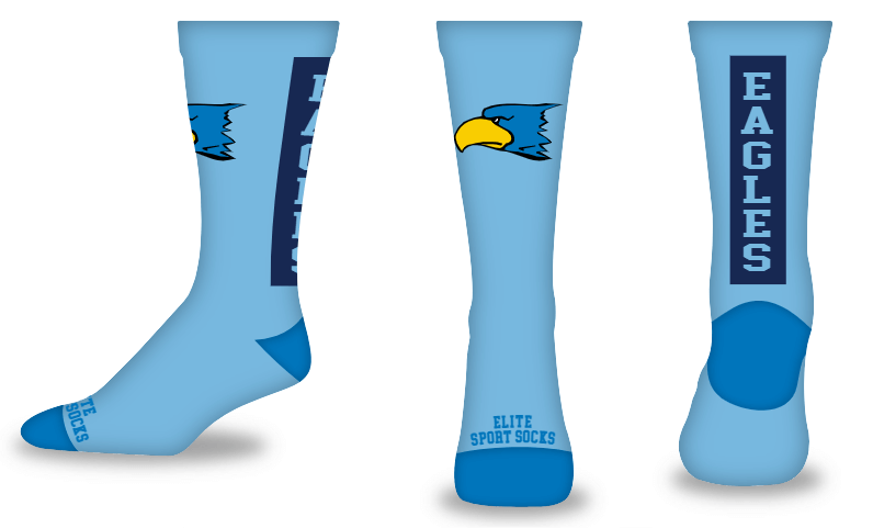 teal basketball socks