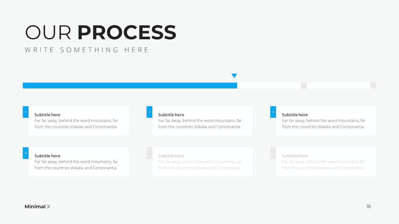 Modern X Presentation Business Consultation Template