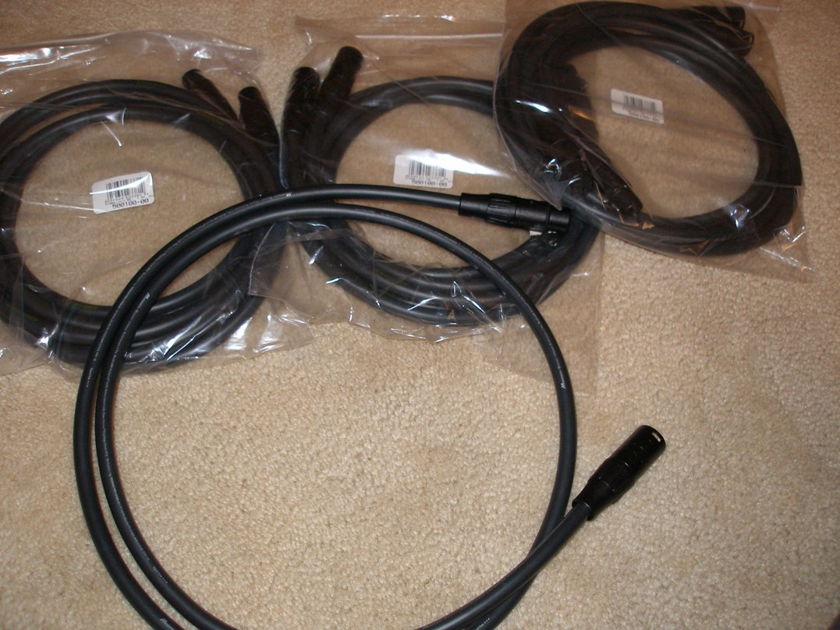 Monster Cable M1000i XLR Interconnect 1.5 Meter 1 cable of 10