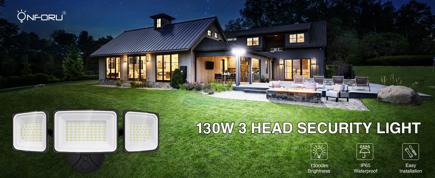 100W Security Light for Outdoor Party