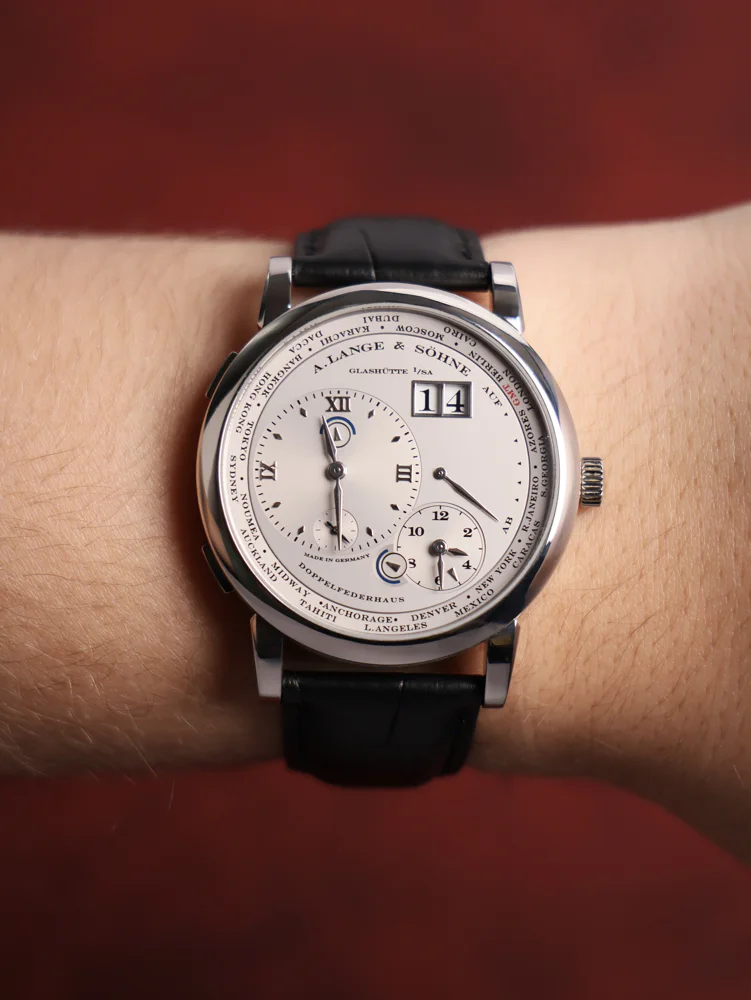A. Lange & Söhne Lange 1 Timezone Platinum Extract From The Archives