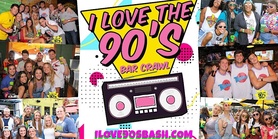 I Love the 90's Bash Bar Crawl - Denver promotional image