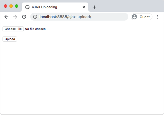 send upload file in ajax