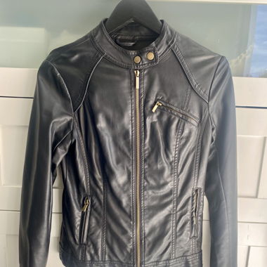 Fake Leather Jacket Morgan 
