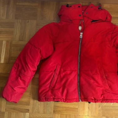 Doudoune rouge 