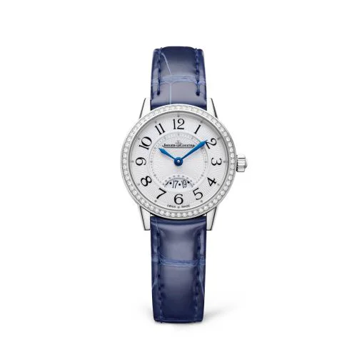 Rendez-Vous Date Small Quartz Stainless Steel - Diamond / Silver / Alligator