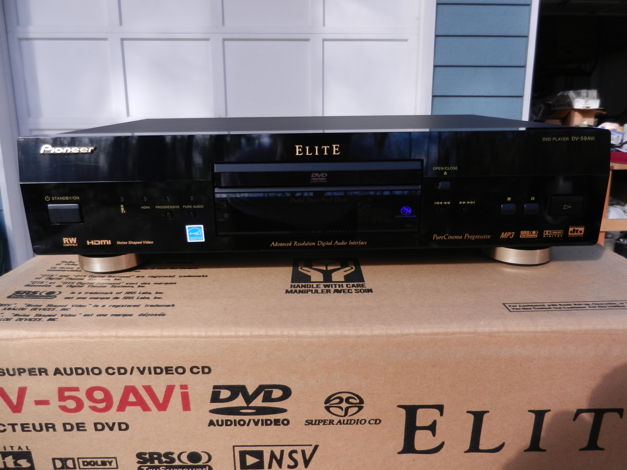 Pioneer Elite DV-59AVi DVD/SACD/CD Flagship Player Top ...