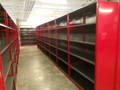 Red Parts Shelving in Parts Department Tuscaloosa