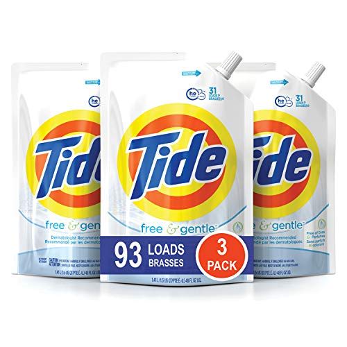 Costco Kirkland Signature Ultra Clean Liquid Detergent vs Tide Liquid