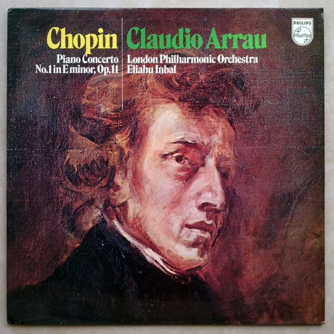 Philips/Arrau/Chopin - Piano Concerto No. 1 / NM