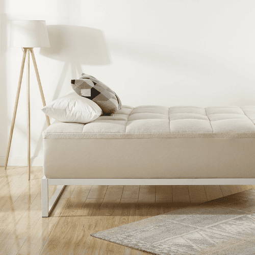 The Keetsa Plus Mattress in bedroom.