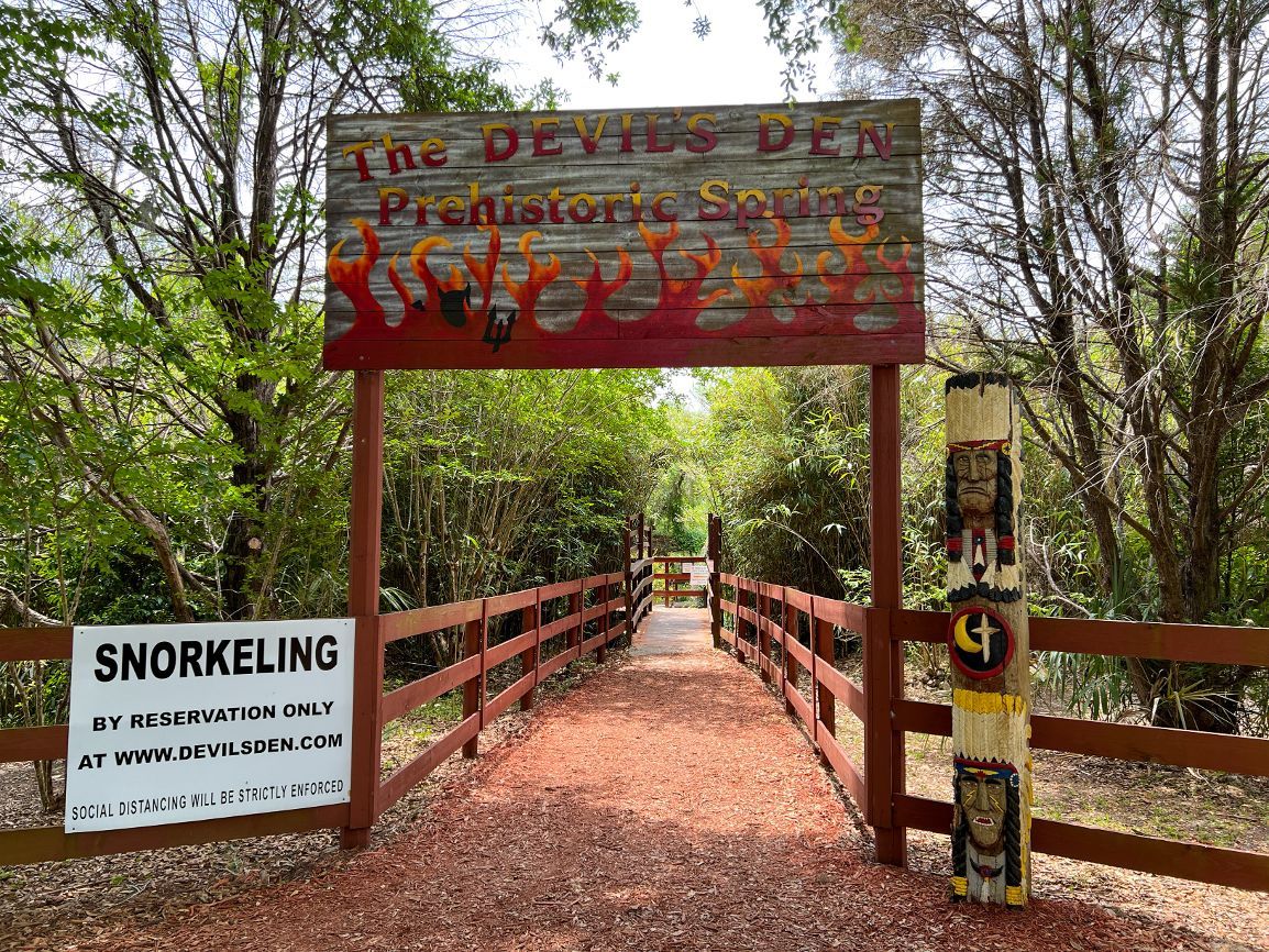 featured image for story, EXPLORING DEVIL'S DEN CAVE