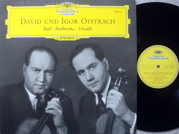 DGG / DAVID & IGOR OISTRAKH, - Bach-Beethoven-Vivaldi, NM!