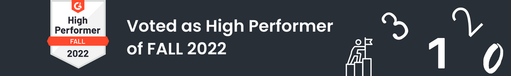 AllEvents has been voted as high performer of fall 2022
