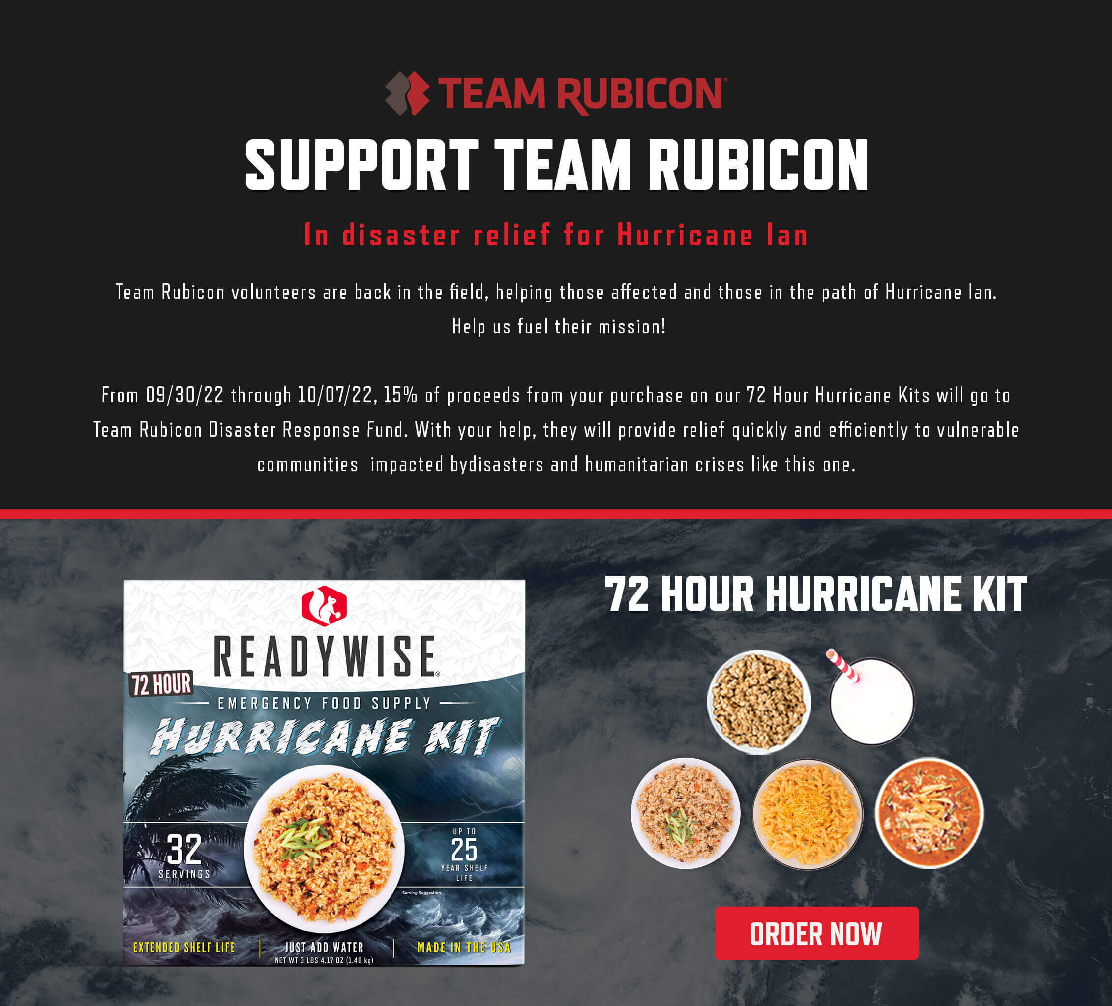 Survival Food & Emergency Food Storage | ReadyWise