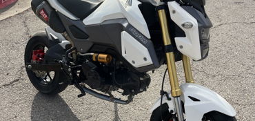 2017 HONDA GROM 125 motorcycle for rent near Round Rock, TX