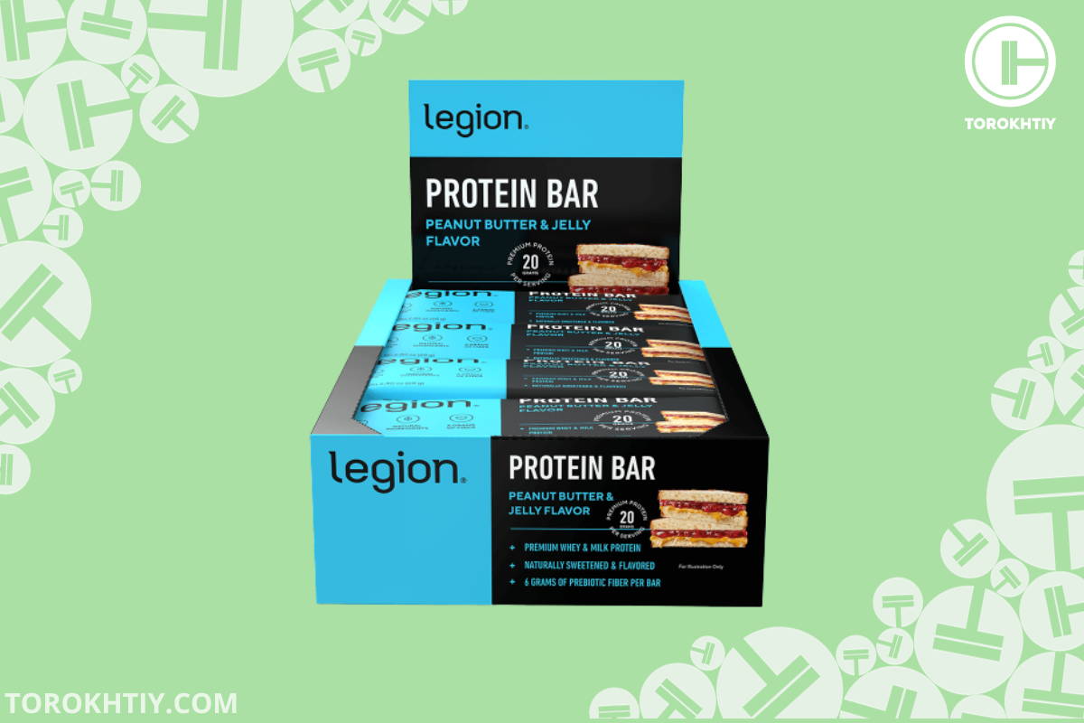 Natural High-Protein Bars By Legion