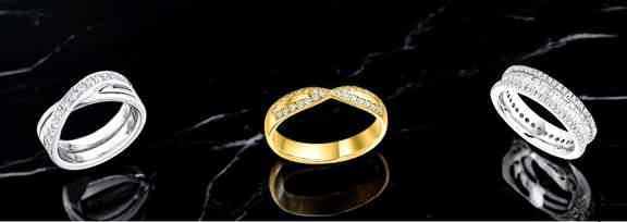 Shop all styles of diamon eternity rings - Pobjoy Diamonds