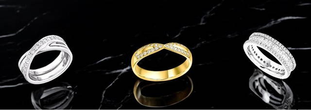 Shop all styles of diamon eternity rings - Pobjoy Diamonds