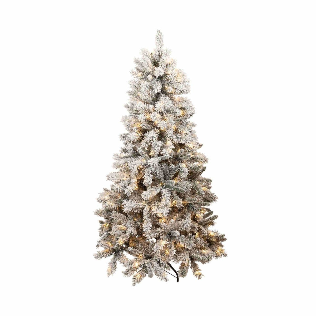 Pure Christmas Flocked Thredbo 260 LED Lights Tree 180cm | Minimax