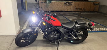2019 HONDA REBEL 500 motorcycle for rent near Redwood City, CA