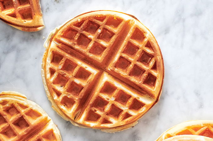 Egg White Waffles