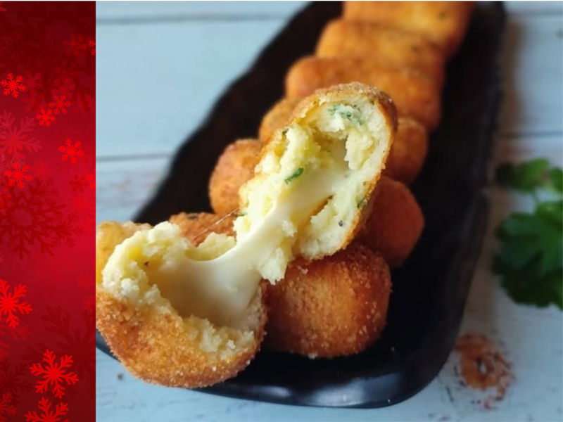 Cours de cuisine Bagheria: Cours en ligne : croquettes de pommes de terre pour un Noël gourmand