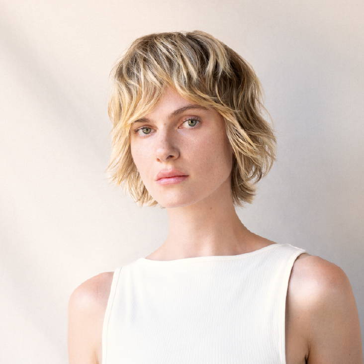 Davines hair model