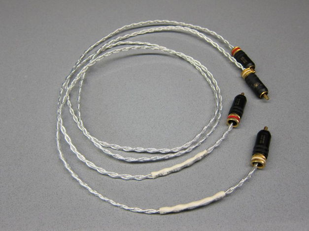 Kimber Kable KCAG 3ft/1m RCA WBT-0147 Silver interconnects