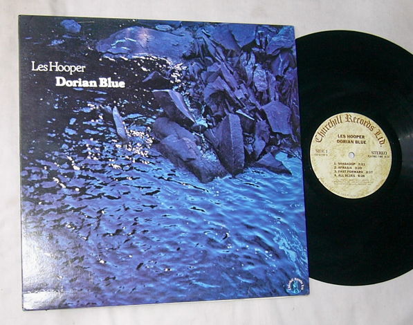 LES HOOPER - DORIAN BLUE  - - RARE ORIG 1977 JAZZ LP - ...