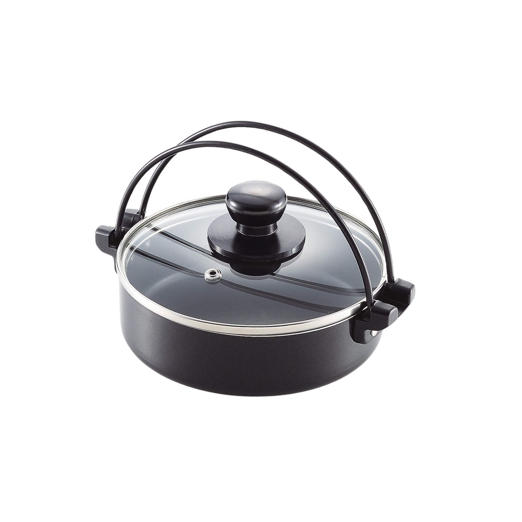 Compact Non-stick Sukiyaki pot 16 cm