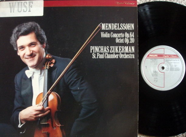 Philips Digital / ZUKERMAN, - Mendelssohn Violin Conert...