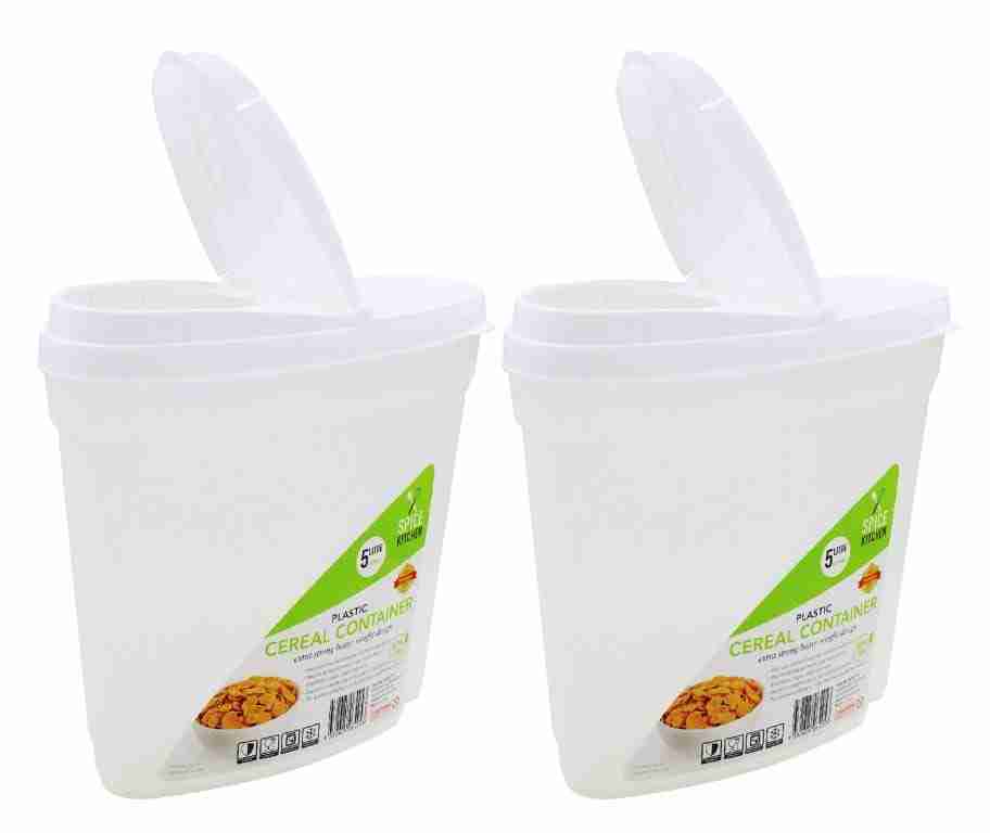Plastic Large Series Cereal Container - 5Ltr