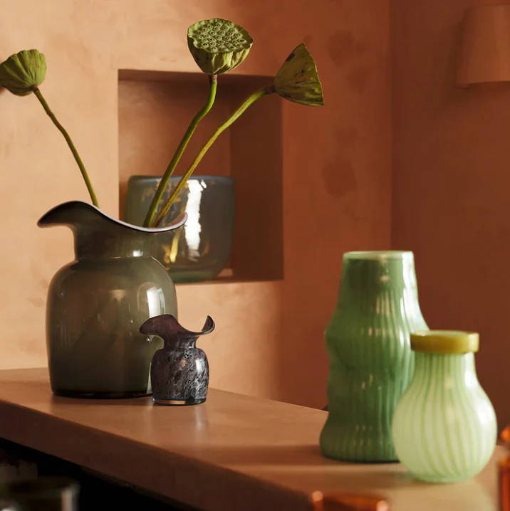 Pillar Candles by Black Blaze - A styled image with coloured candles