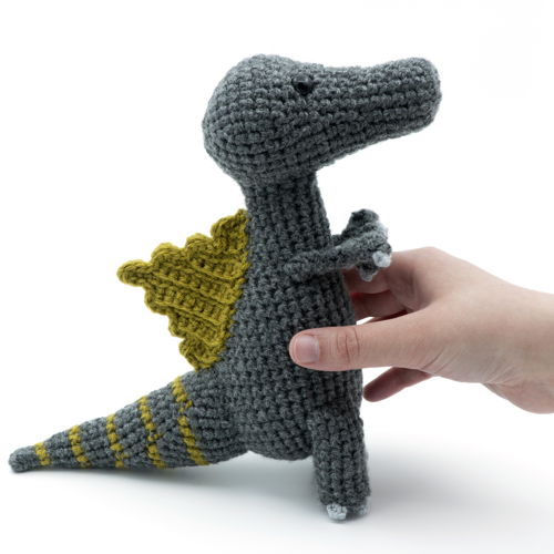 Amigurumi Spinosaurus-dinosaurus
